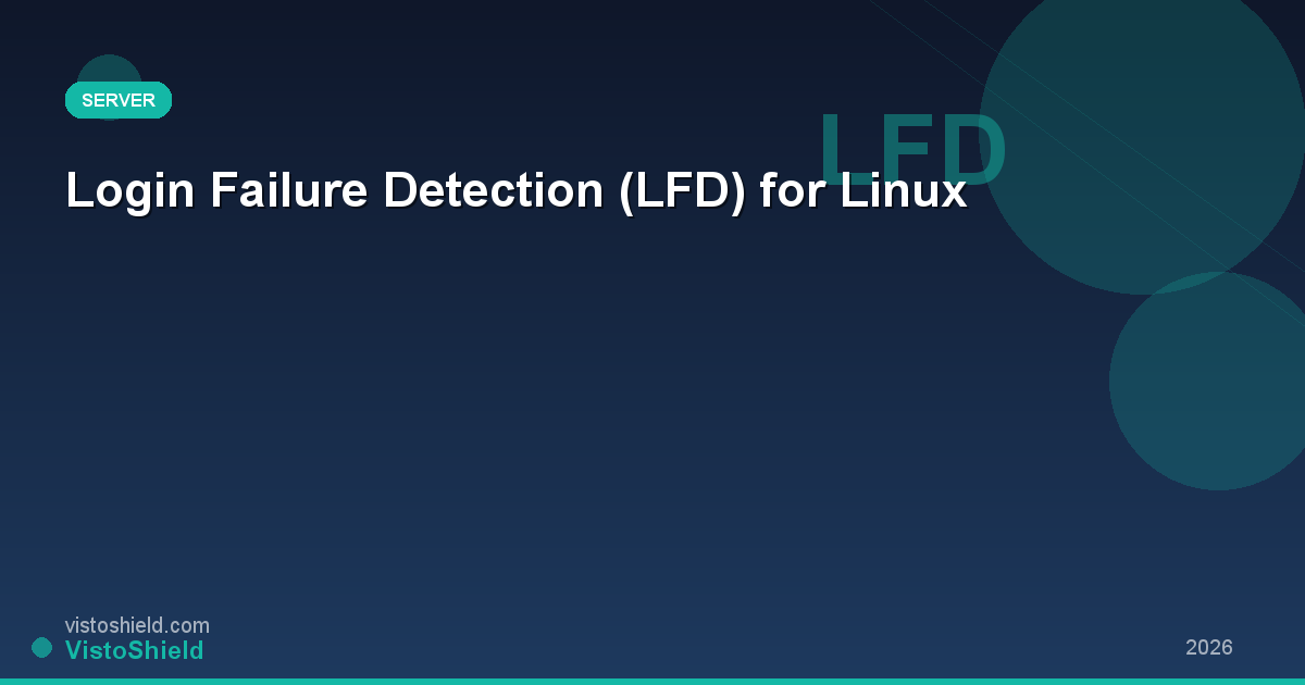 Login Failure Detection (LFD) for Linux: Configuration Guide