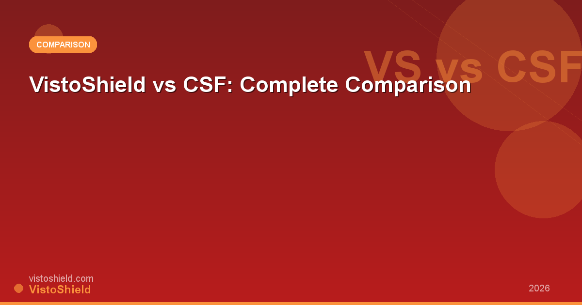 VistoShield vs CSF: Complete Comparison Guide (2026)