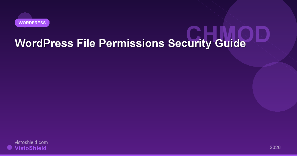 WordPress File Permissions: The Complete Security Guide