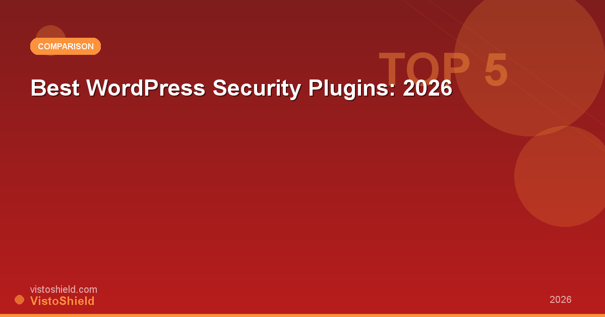 Best WordPress Security Plugins Compared: 2026 Edition